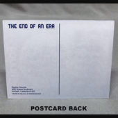 "End of an Era" Postcard - Image 2
