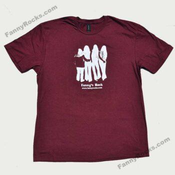 Fanny Burgundy T-Shirt